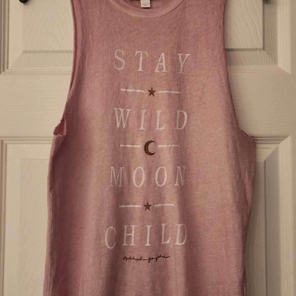 Spiritual Ganster "Stay wild moon child" pink vin… - image 2