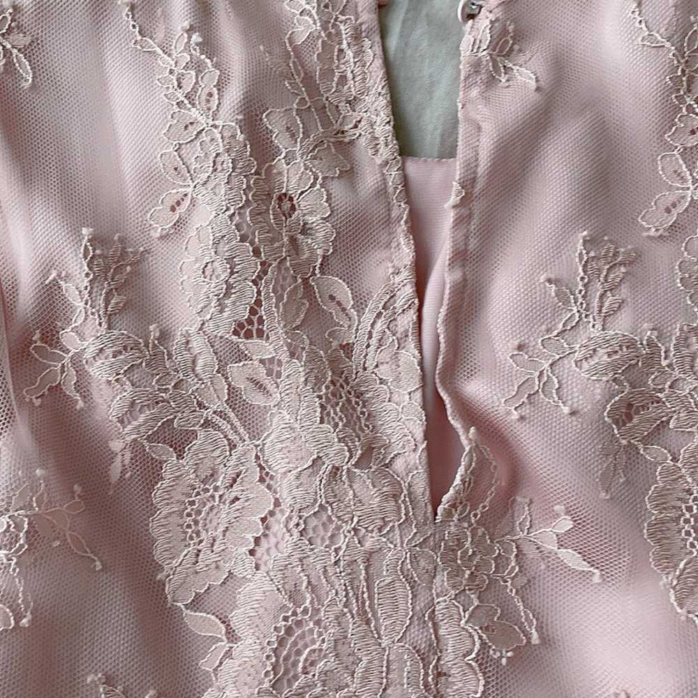 H&M Lace Blouse Vintage Pink - image 5