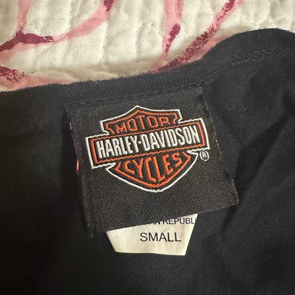 vintage y2k harley davidson tee - image 3