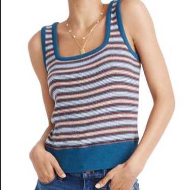 Madewell / Ribbed Square Neck Tank - image 1