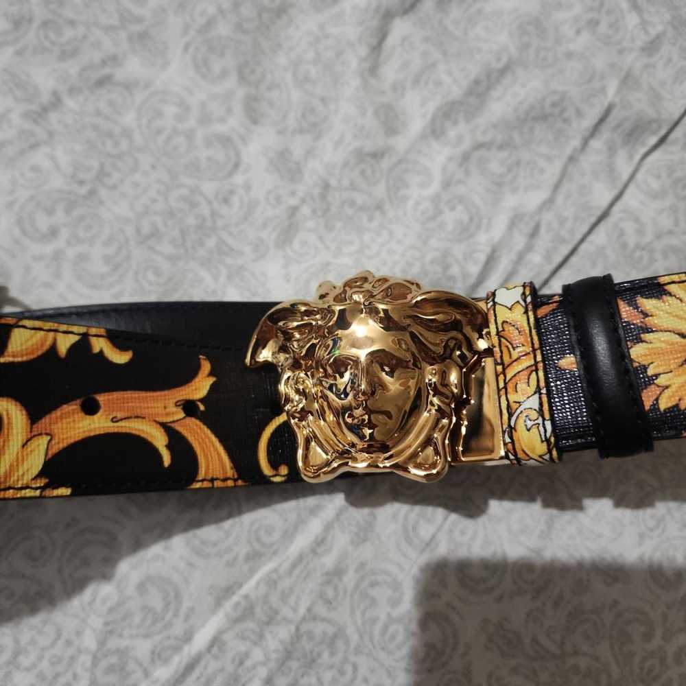 Versace Medusa leather belt - image 3