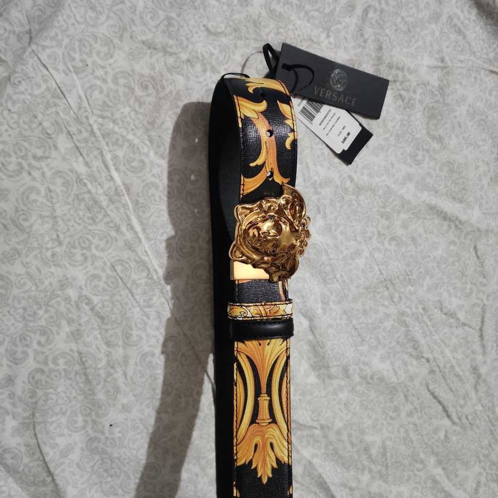 Versace Medusa leather belt - image 4