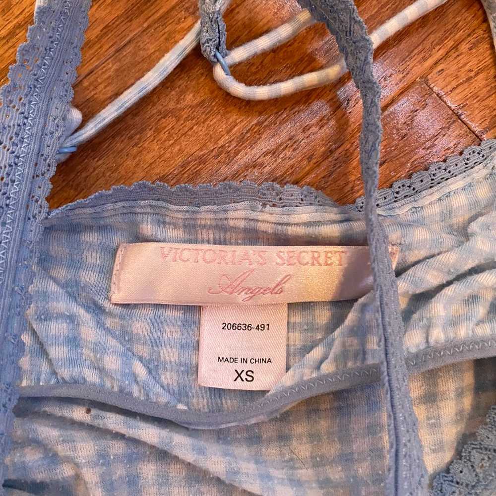 vintage victorias secret plaid tank top - image 2