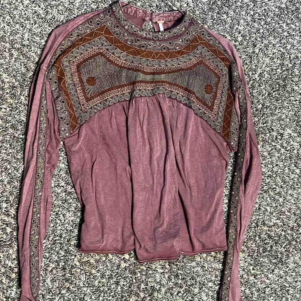 Free people women’s size extra small, long sleeve - image 3