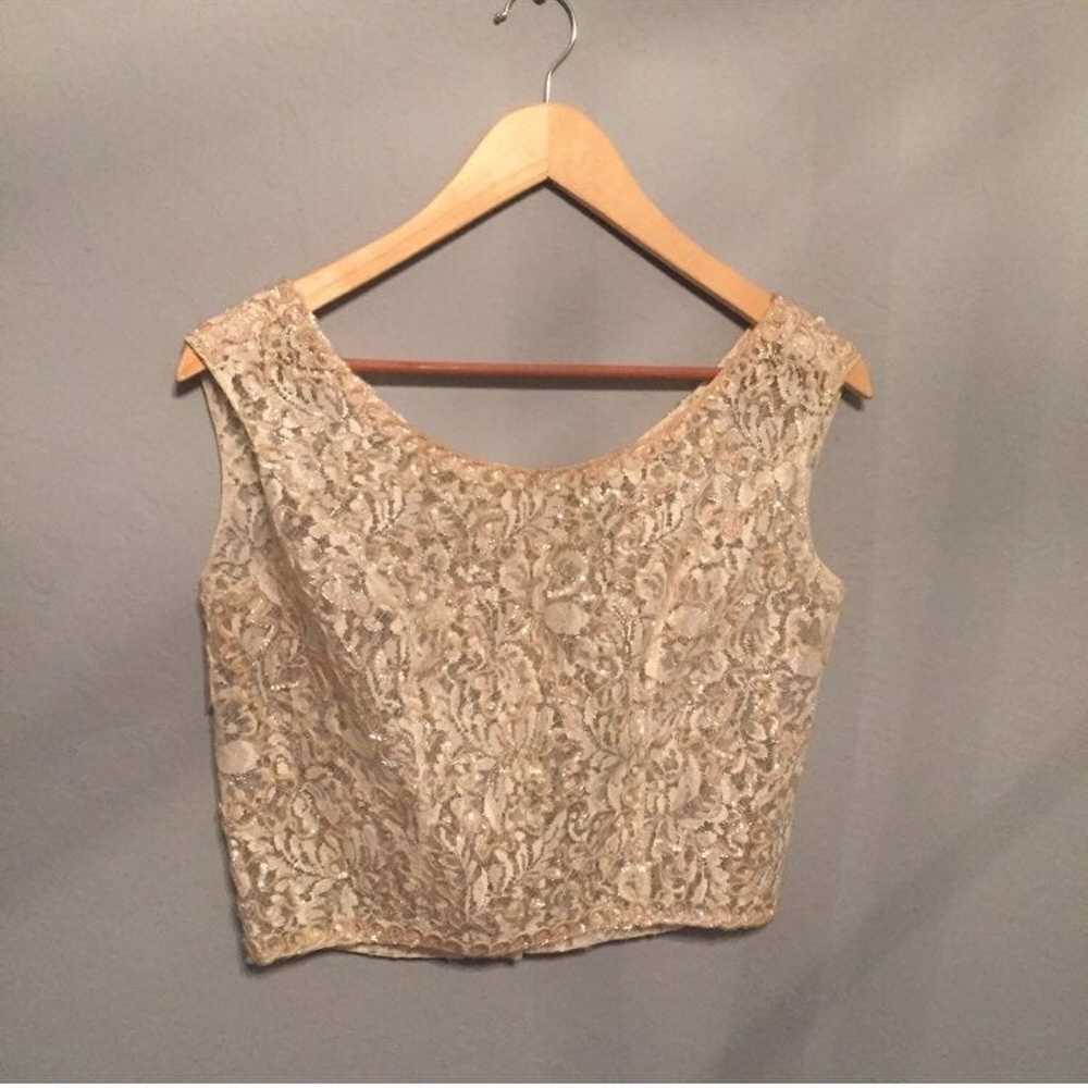 vintage crop top - image 2