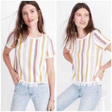 Madewell Blakley Stripe Sweater Tee