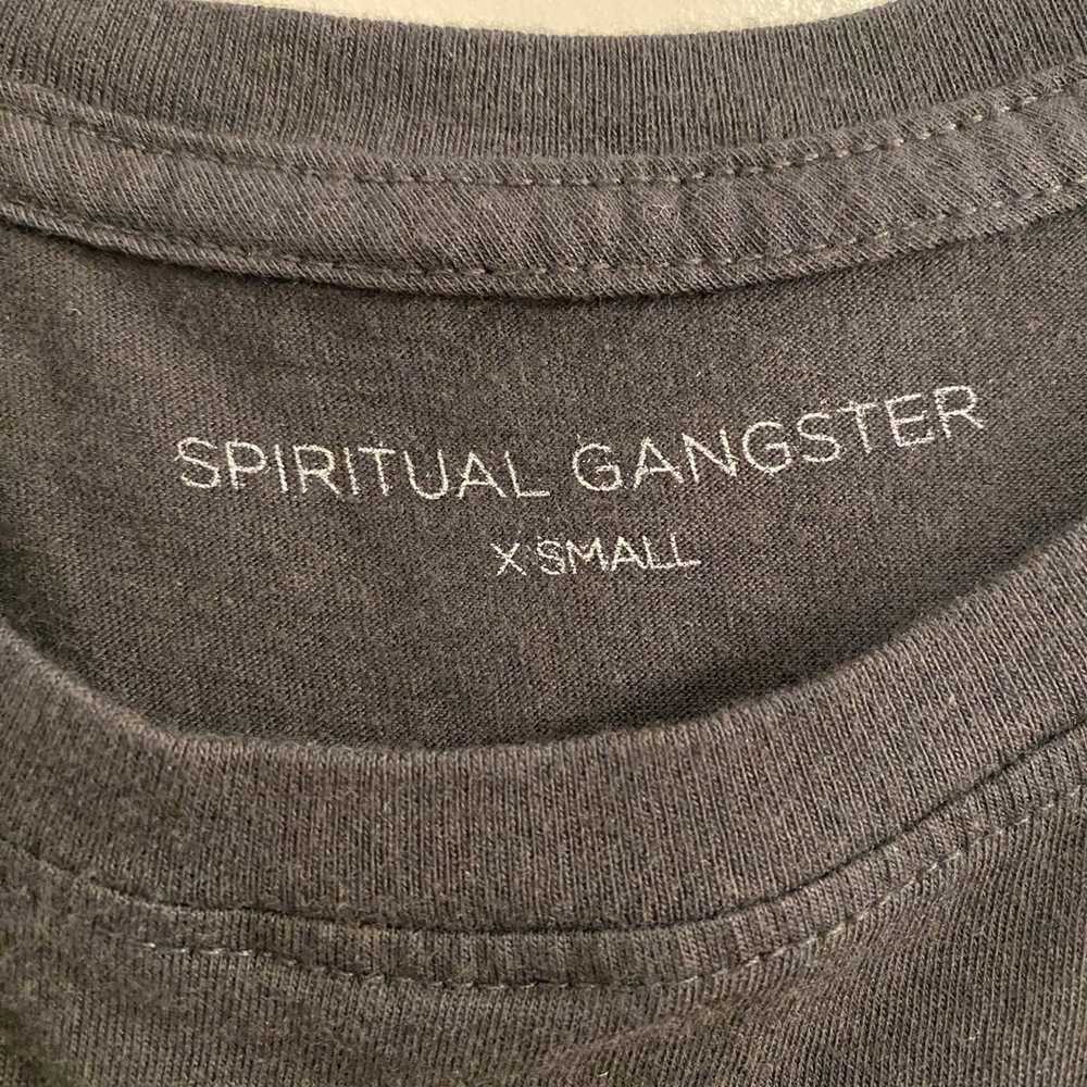 spiritual gangster Love Script Muscle Tank NWOT - image 2