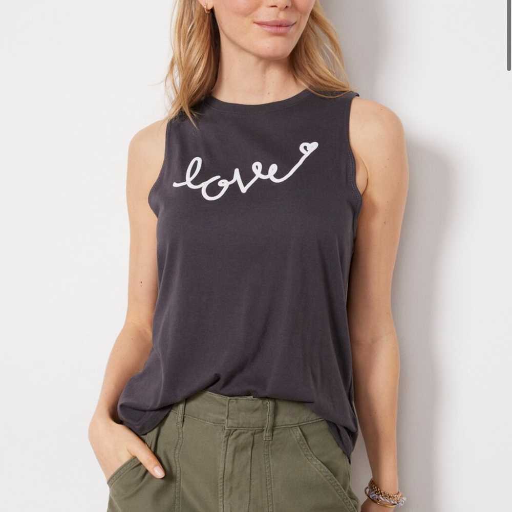 spiritual gangster Love Script Muscle Tank NWOT - image 4