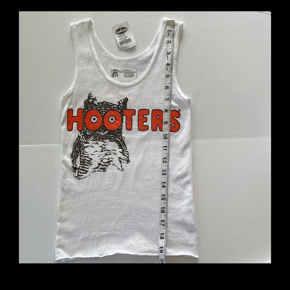 Rare NWOT Hooters girl uniform white top No city … - image 3