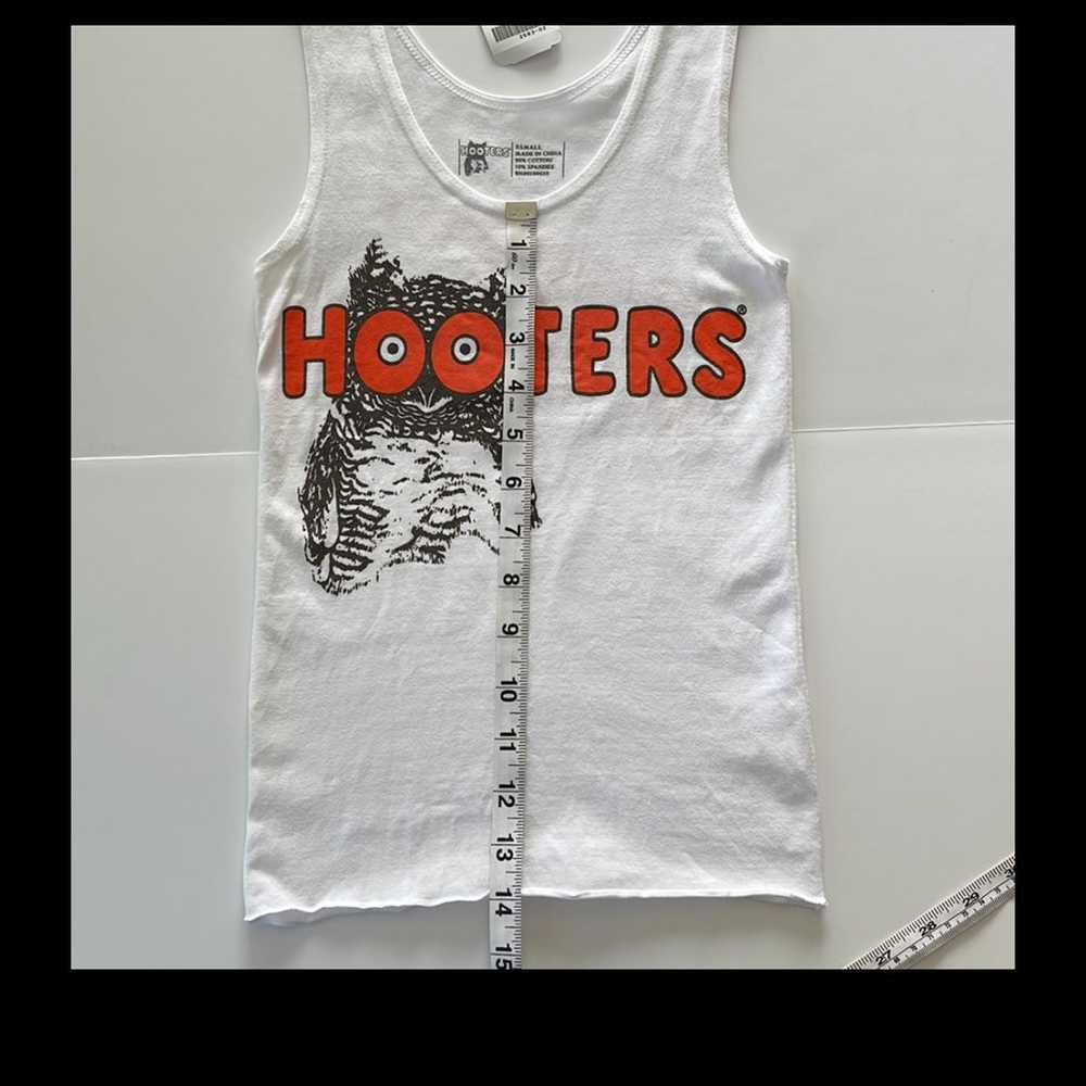 Rare NWOT Hooters girl uniform white top No city … - image 4