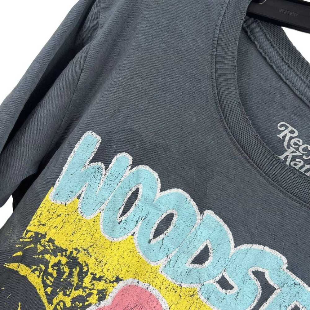 Recycled Karma Grey Woodstock Graphic Tee XS New - image 3