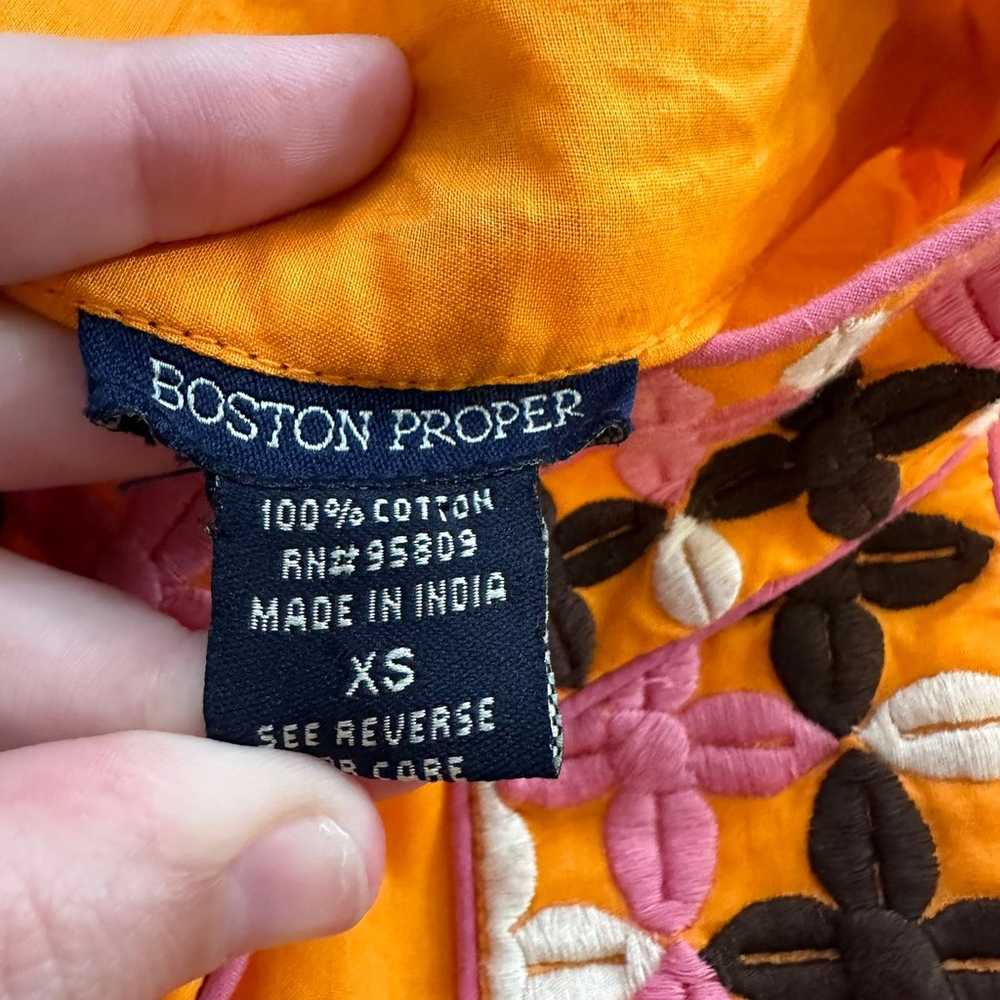 Vintage Boston Proper embroidered tunic - image 3