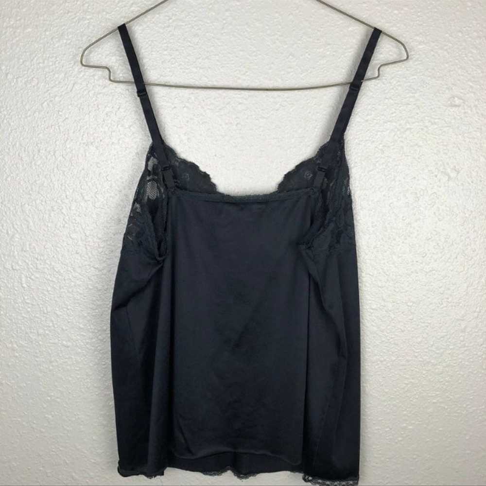 Black Vintage Lace Tank Top - image 5