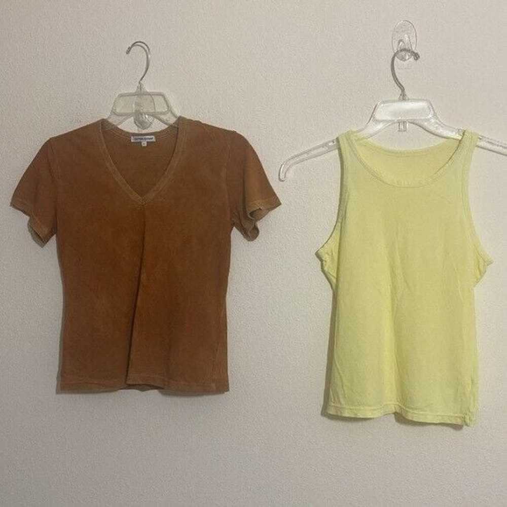 Lot of 2--COTTON CITIZEN Women's Vintage-Look V-N… - image 1