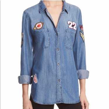 Rails denim chambray button up - image 1