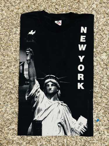 Vintage 1998 New York Statue Of Liberty AOP