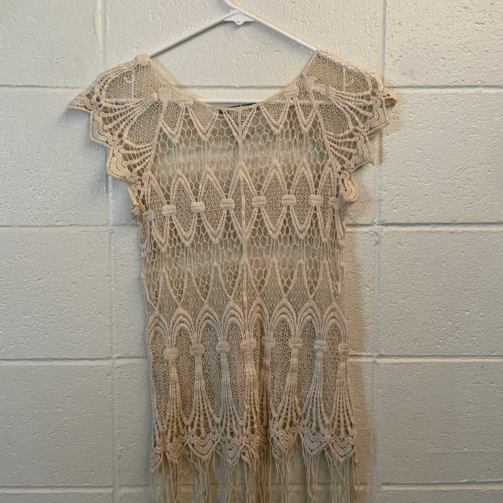 American Rag vintage crochet top - image 2