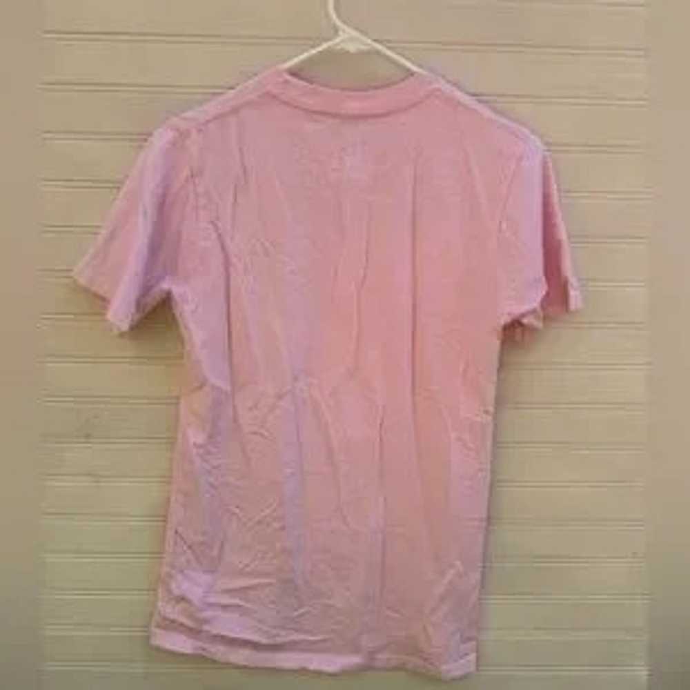 Barbie T-Shirt World of Barbie Pink White Vintage… - image 5