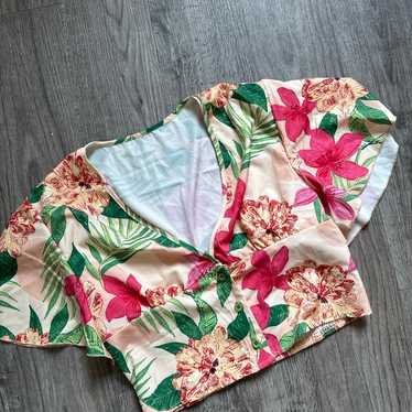 WOMEN FLORAL FLOWER SPRING SUMMER CROP TOP BEACH … - image 1