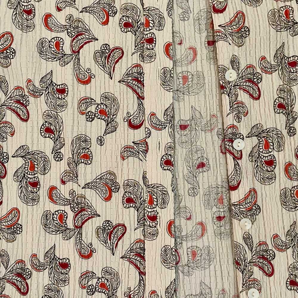 Vintage Patterned Button-Down - image 5