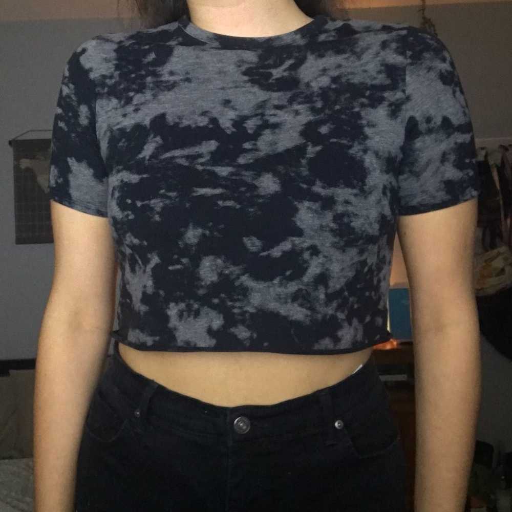 Acid Wash Crop Top - image 2