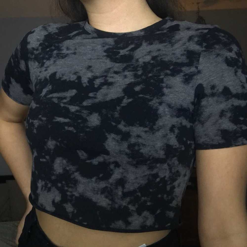 Acid Wash Crop Top - image 3