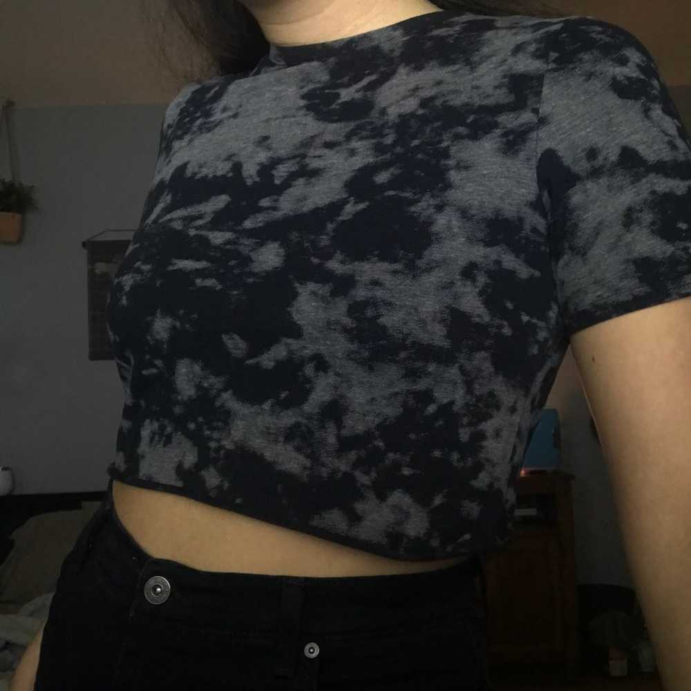 Acid Wash Crop Top - image 4