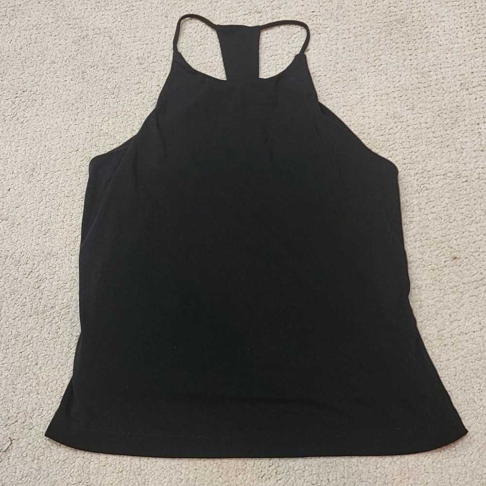 La Belle Vintage Black Tank Top Women's Small - image 1