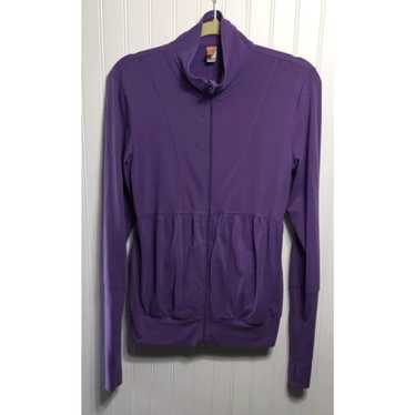 Vintage LUCY Women’s Activewear Purple Full Zip M… - image 1