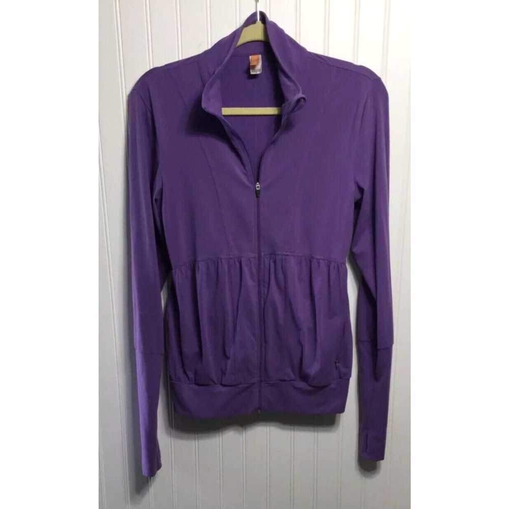 Vintage LUCY Women’s Activewear Purple Full Zip M… - image 2