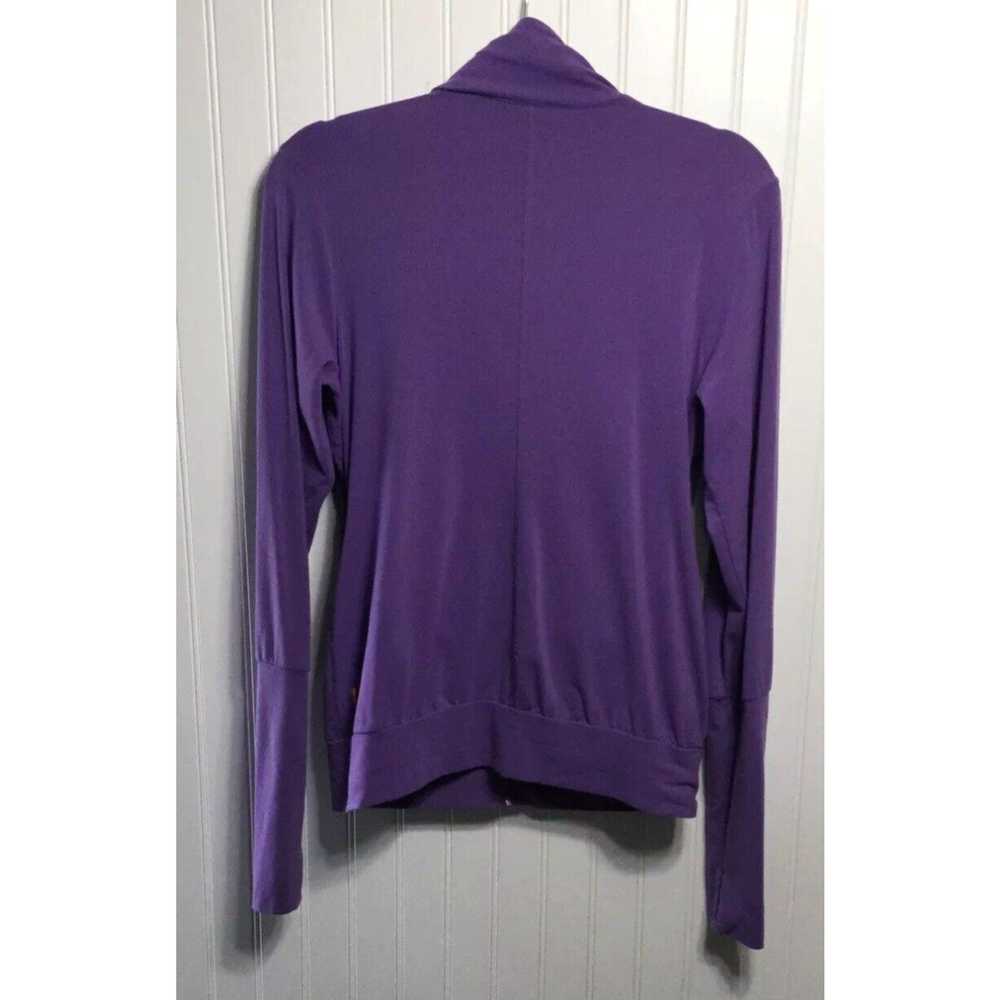 Vintage LUCY Women’s Activewear Purple Full Zip M… - image 3