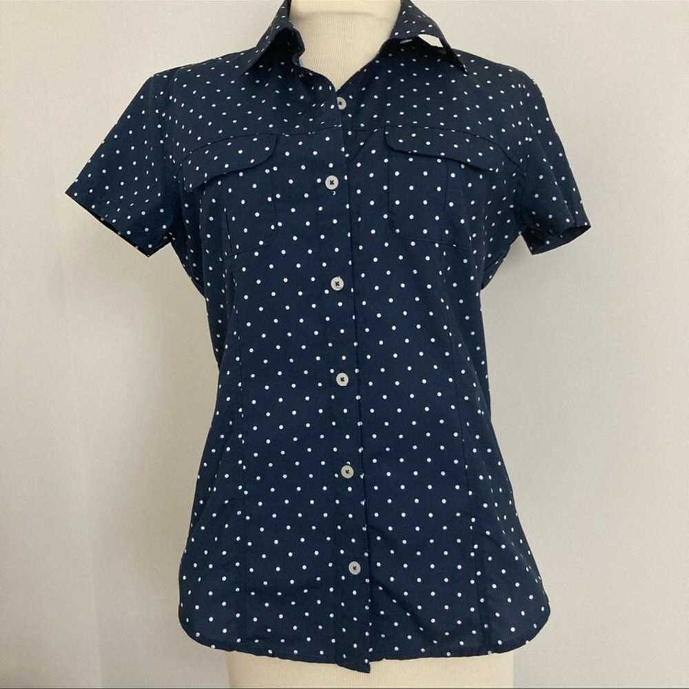 Blue and white Magellan shirt - image 1