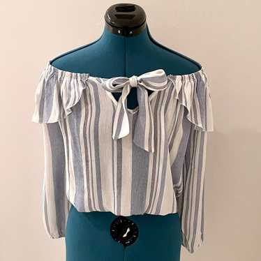 Vintage Havana off the shoulder top - image 1