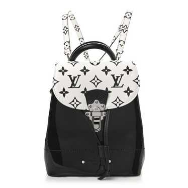 LOUIS VUITTON Patent Monogram Hot Springs Backpac… - image 1