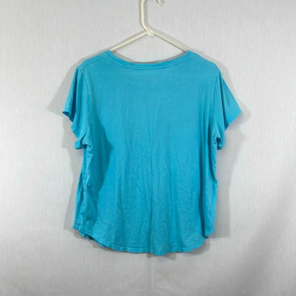 Gap Get It Girl Love By Gap Womens Blue Short Sle… - image 2