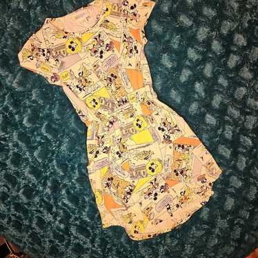 Lularoe vintage mickey Kids Mae dress size 4 - image 1