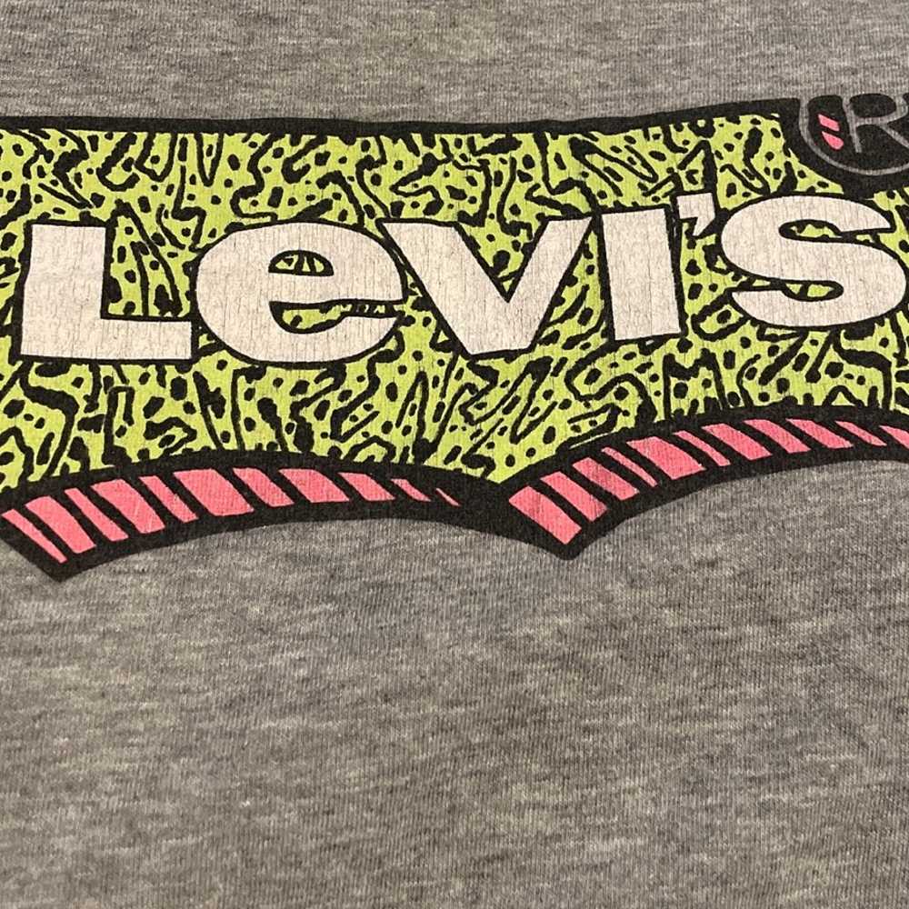 Levi's Logo Vintage Neon Shirt - image 2