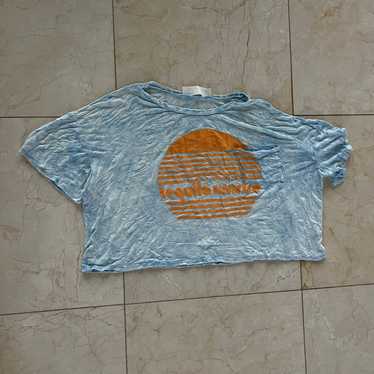 Vintage Havana Tequila Sunrise Loose Fitting Crop 