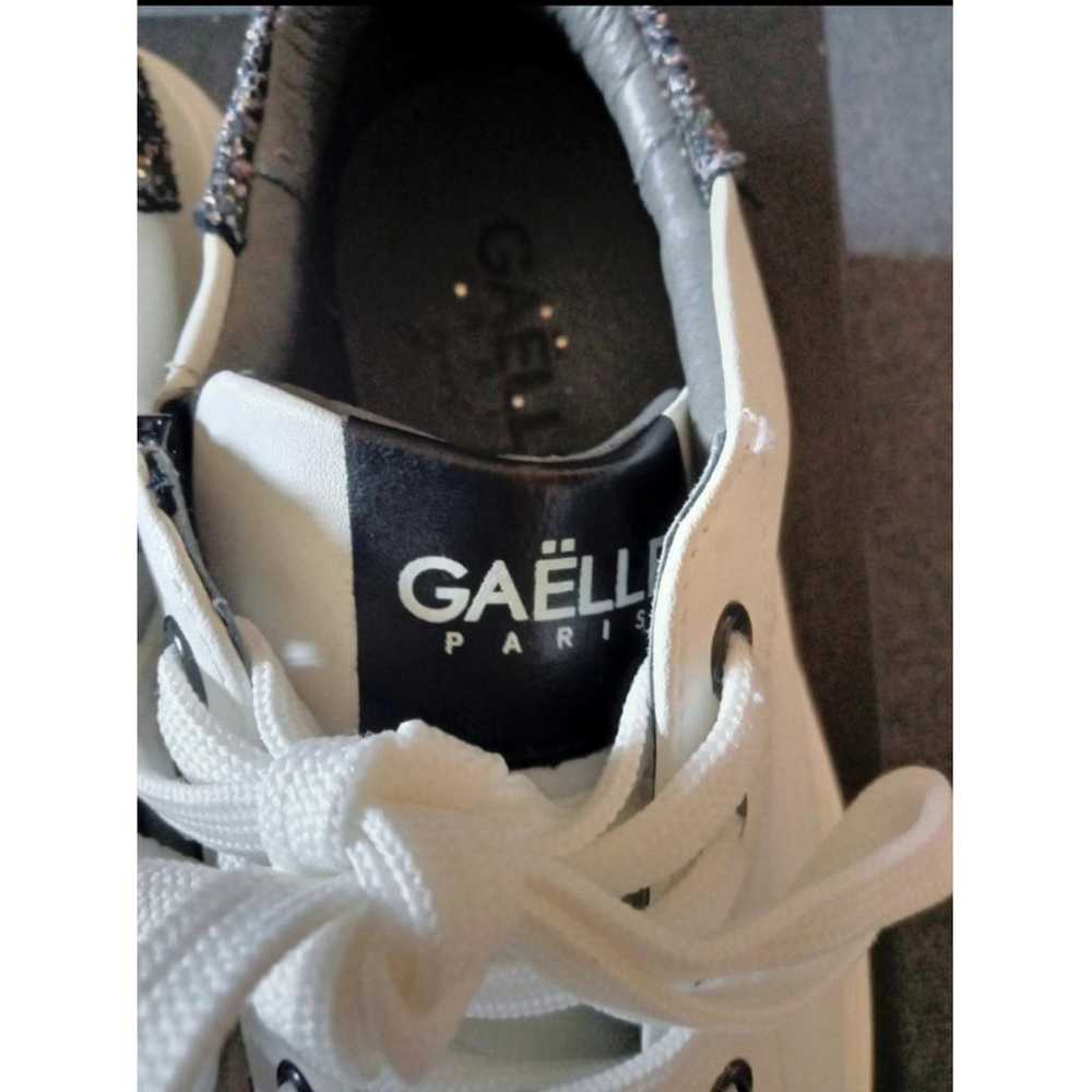 Gaelle Paris Vegan leather trainers - image 4