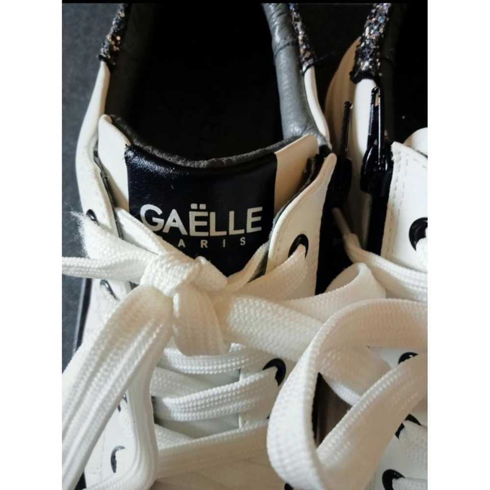 Gaelle Paris Vegan leather trainers - image 5