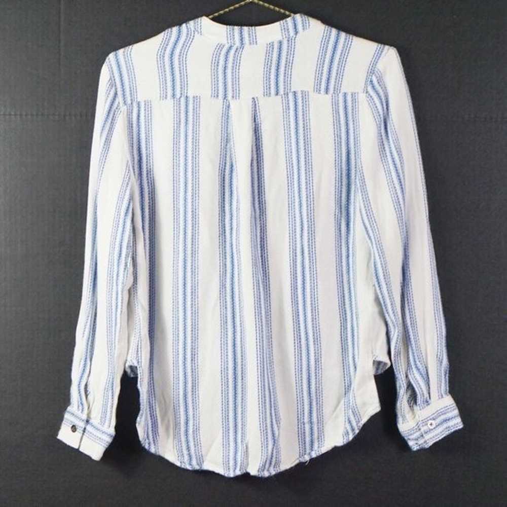 Vintage Havana Striped Surplice Top S - image 4