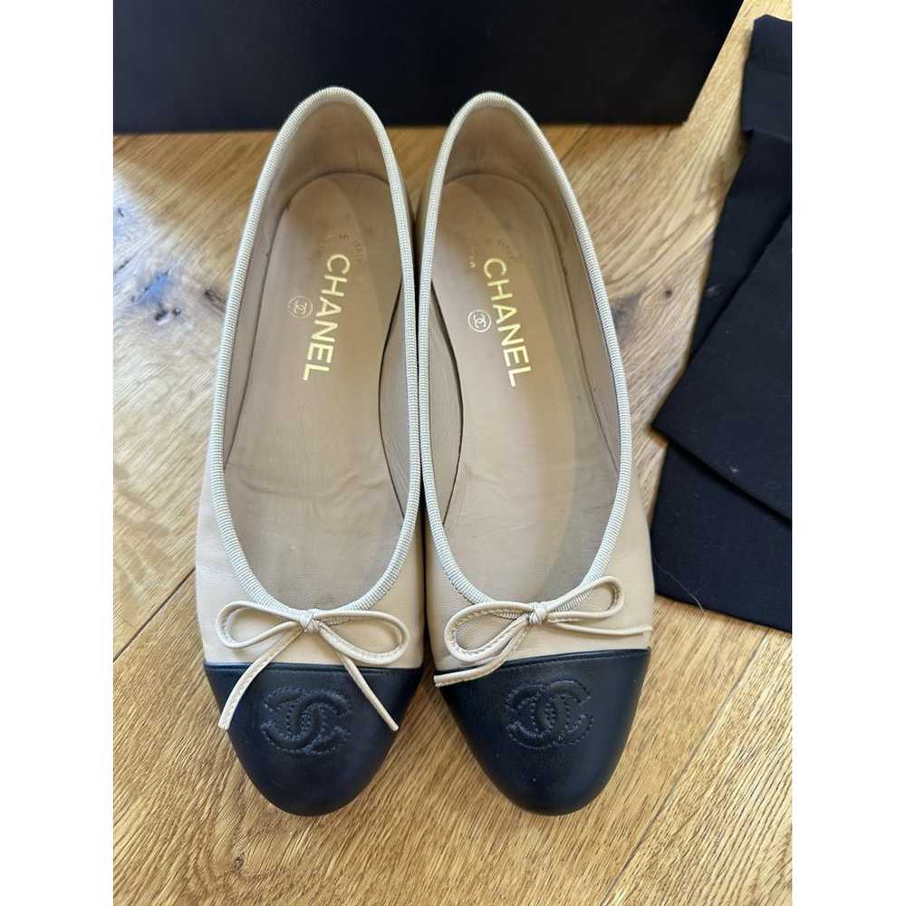 Chanel Leather ballet flats - image 2