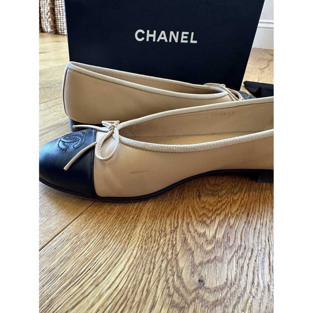 Chanel Leather ballet flats - image 5