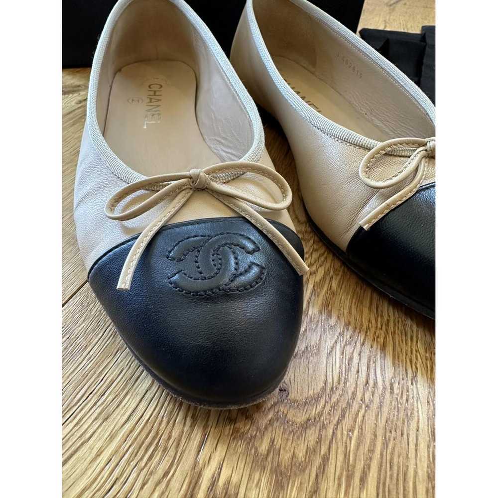 Chanel Leather ballet flats - image 6