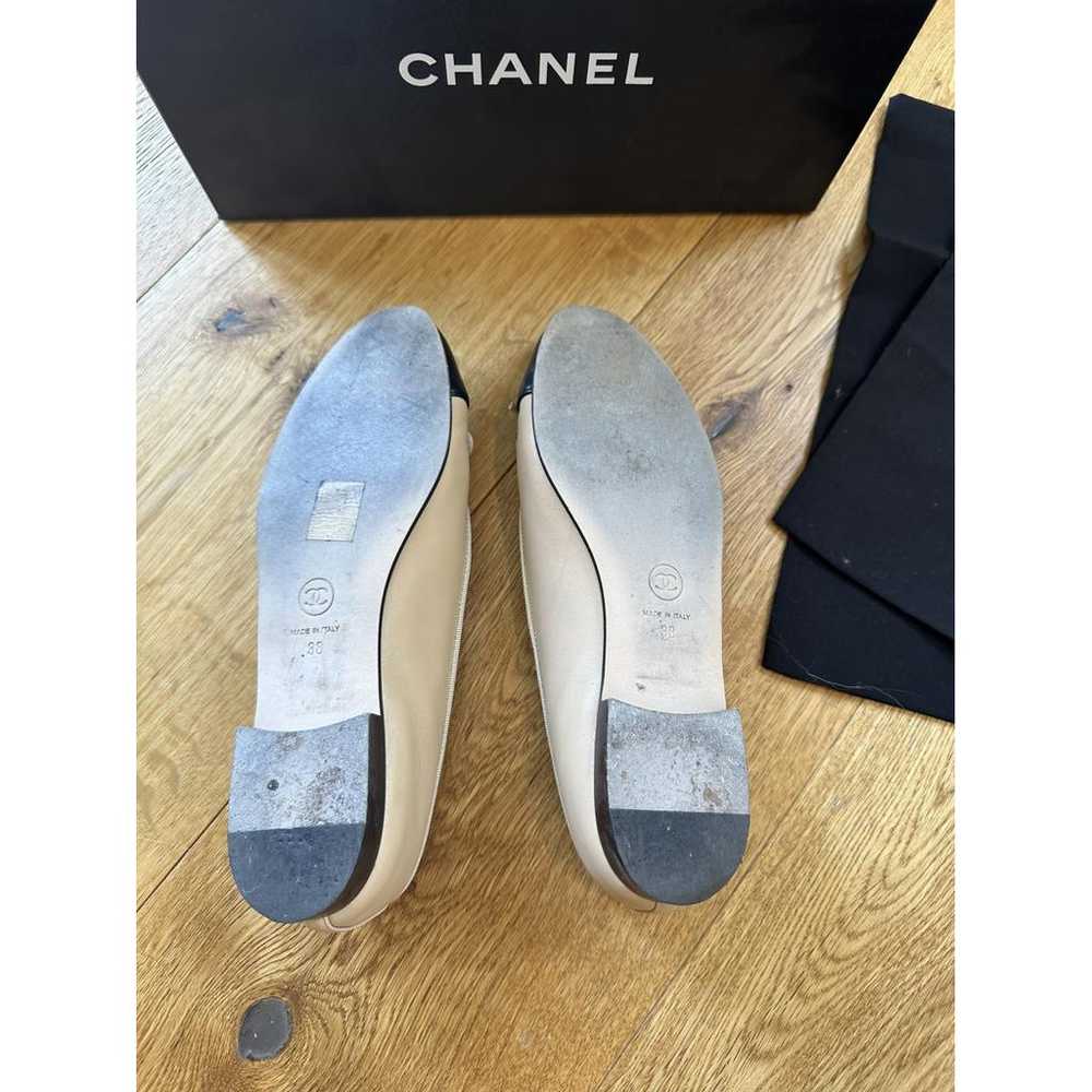 Chanel Leather ballet flats - image 9