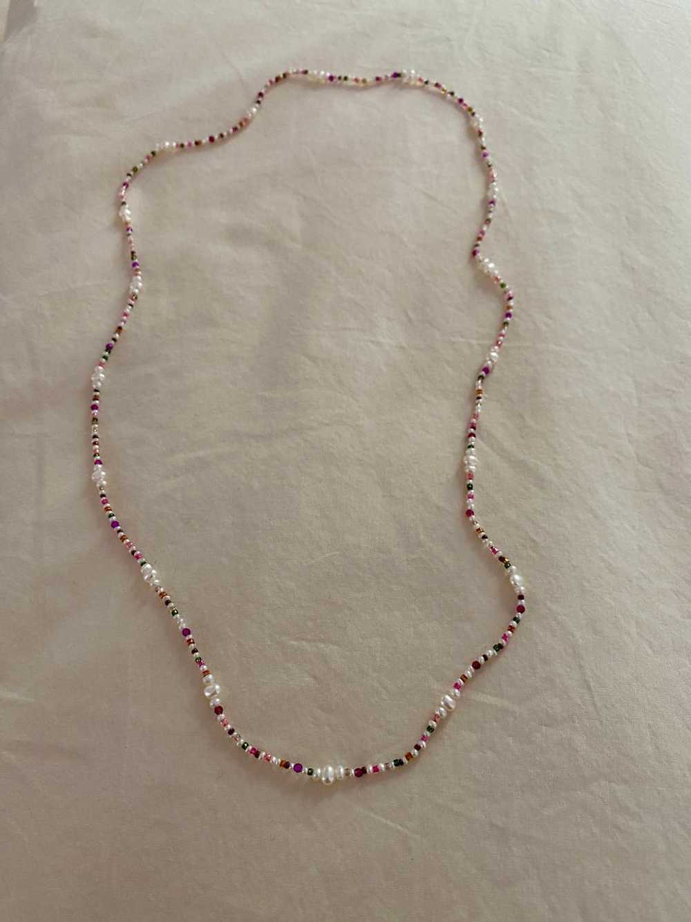 Handmade Pearl and bead necklace | Used, Secondha… - image 2