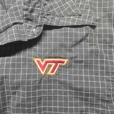 Vintage Virginia Tech Hokies VT VA Button Up Shir… - image 1