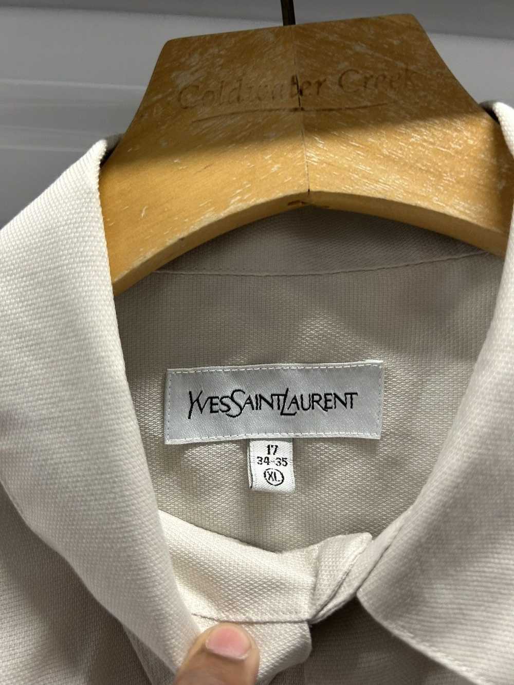 Yves Saint Laurent Ysl button shirt xl - image 2