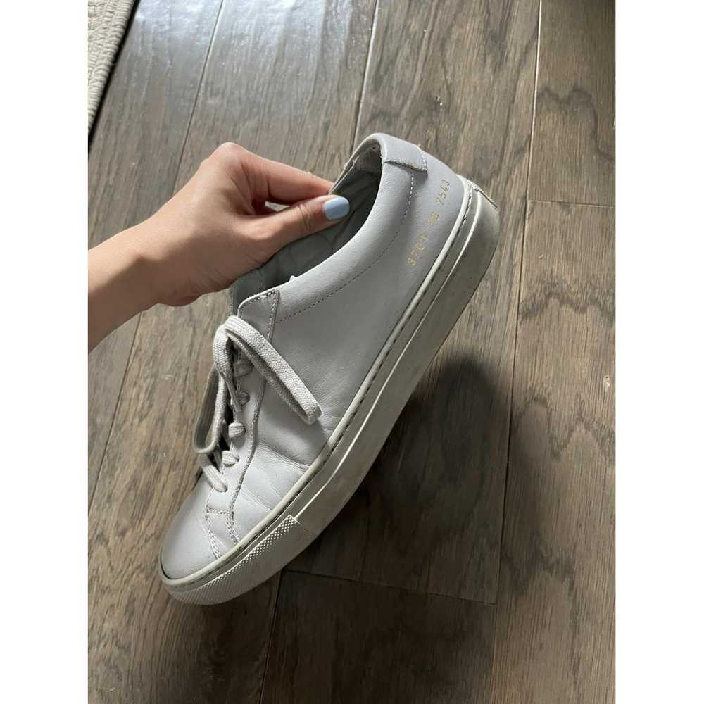 Common Projects Leather trainers - image 3