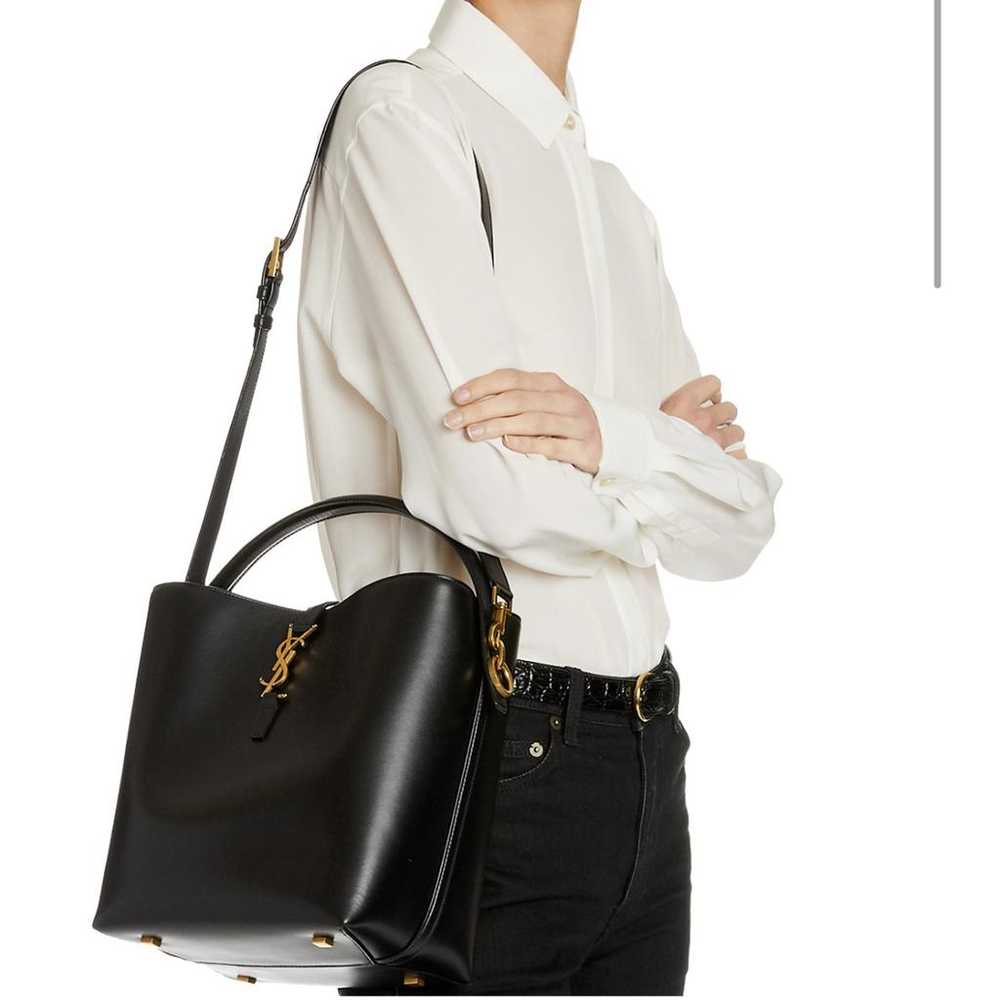 Saint Laurent Le 37 leather tote - image 10